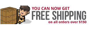 You Can Now Get Free Shipping On All Orders Over $150.00